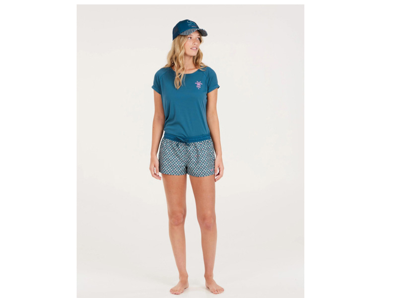 Protest Beach short Raku bleu