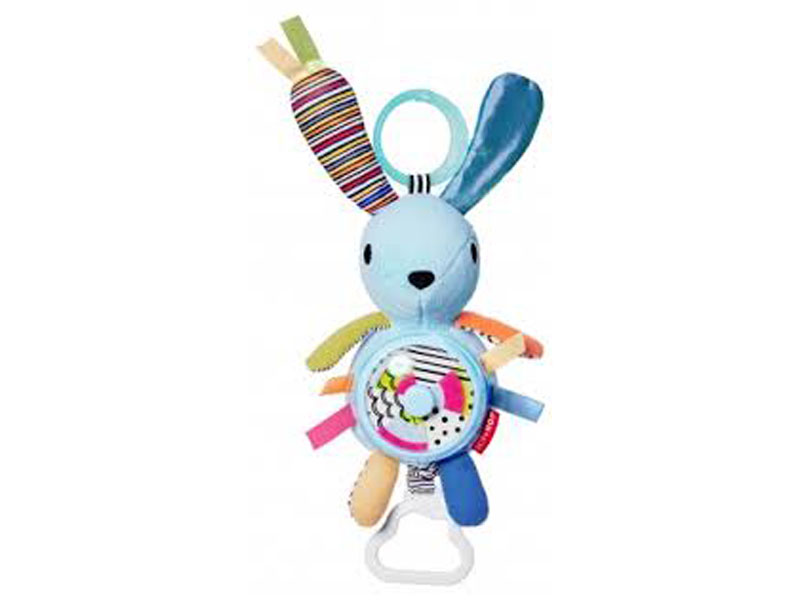 Skip hop pull & spin bunny