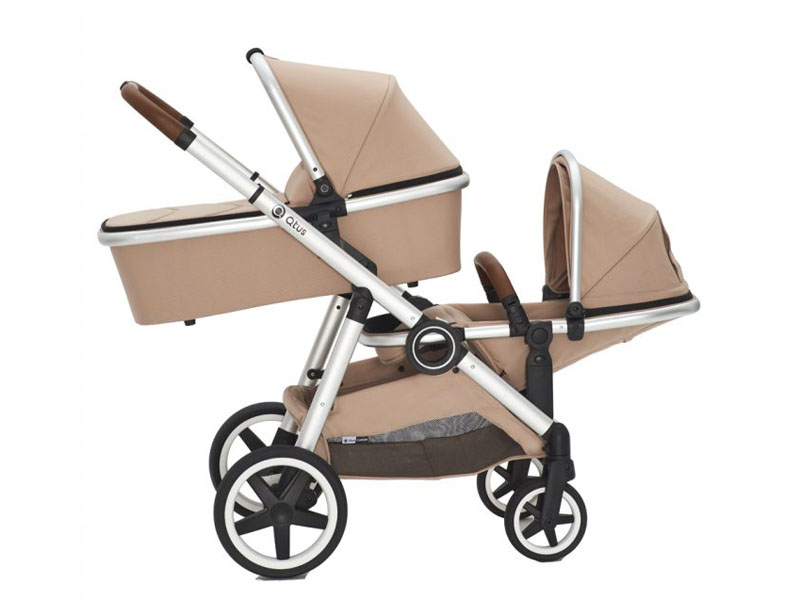 qtus DuetPro Kinderwagen Beige