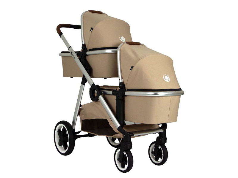 qtus DuetPro Kinderwagen NEW Mokka