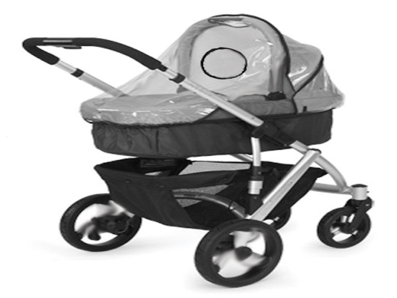 Mamelou Regenhoes kinderwagen