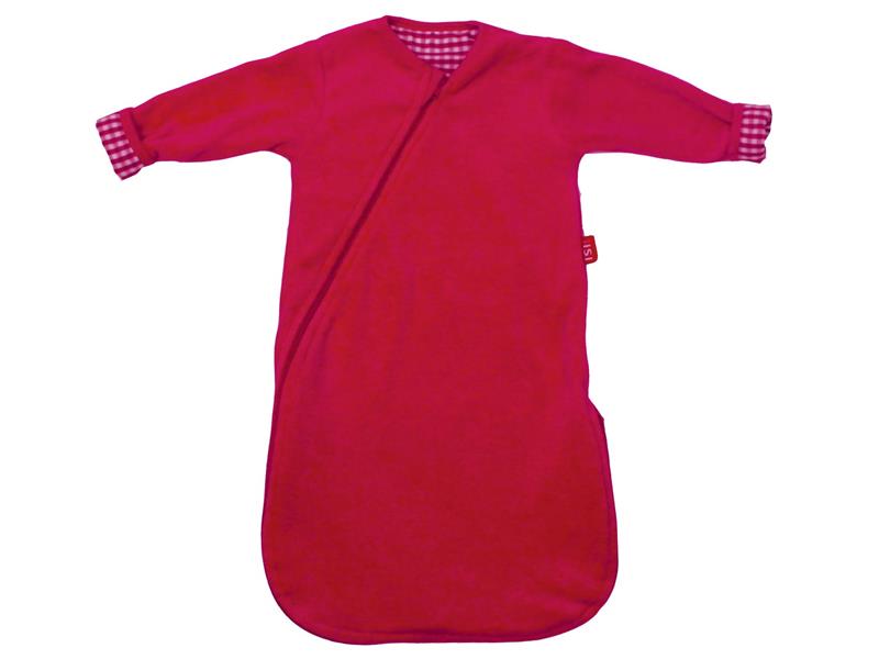 ISI mini Slaapzak met lange mouwen rood 60-80-100 cm