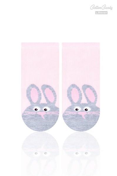 steven sokken sokken roos konijntje