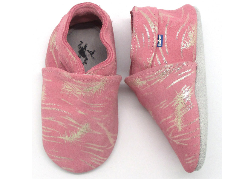 stabifoot babysoft roze blaadjes