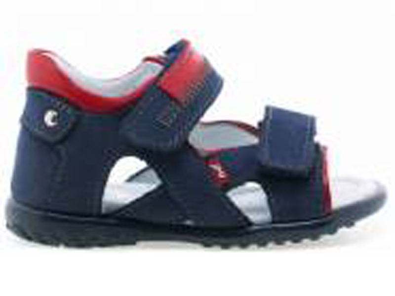 Emel Sandalen Blauw/rood