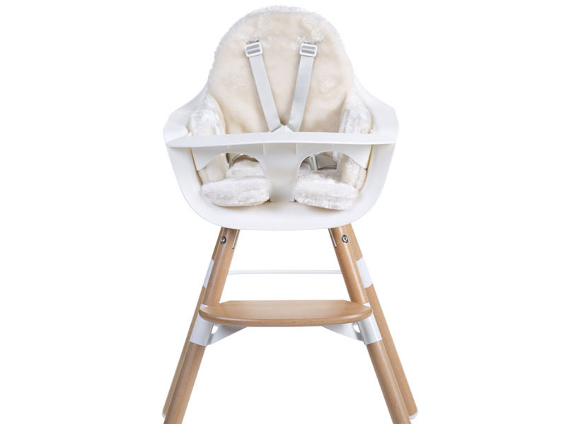 childhome EVOLU STOELKUSSEN PELS OFF-WHITE