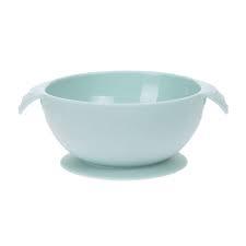Lassig Siliconen bowl met zuignap blauw