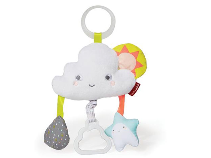 Skip hop Silver Lining Cloud Jitter Stroller Toy