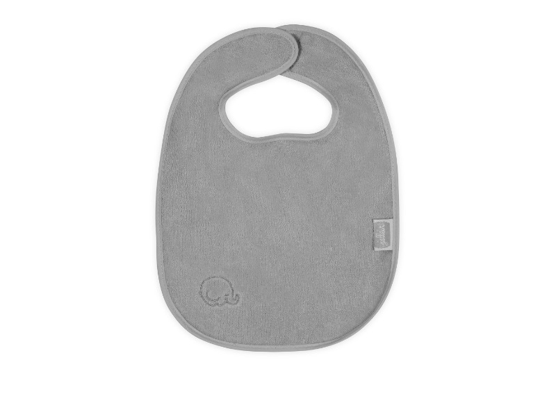 Jollein slab waterproof met klittenband grijs olifant