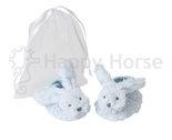 Happy horse konijnen slofjes blauw