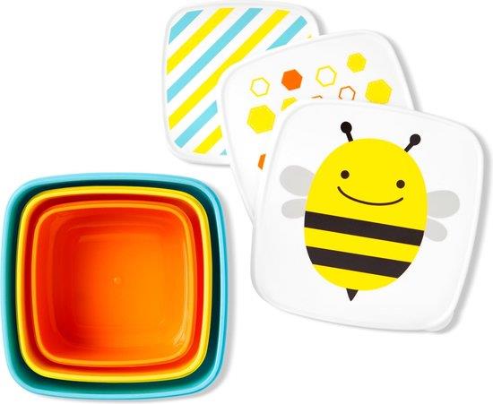 Skip hop Zoo snack containers (set of 3) -bij