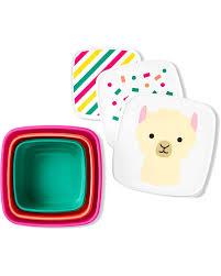 Skip hop Zoo snack containers (set of 3) - lama
