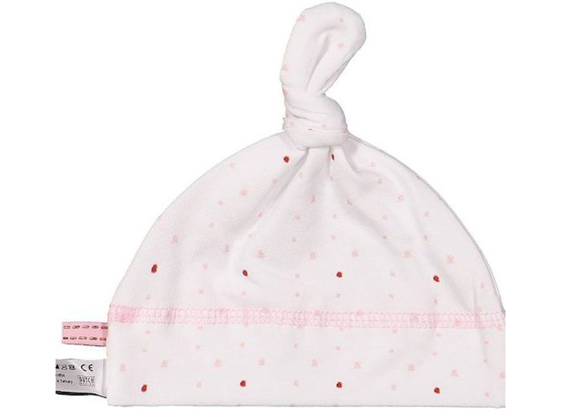 Snooz baby muts roze dots