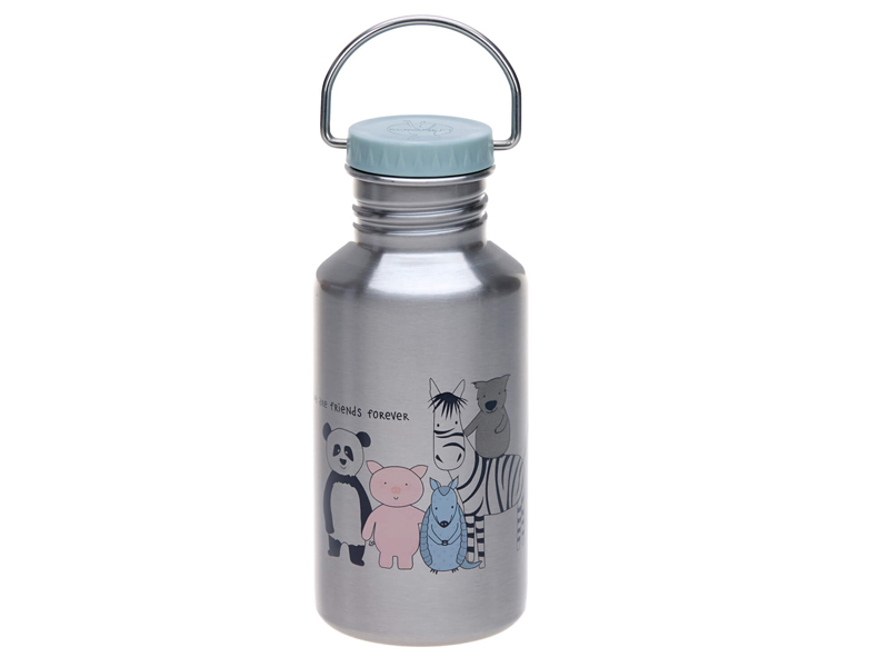 Lassig Drinking bottle stainles steel friends