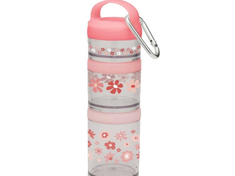 sugar booger snack container pink