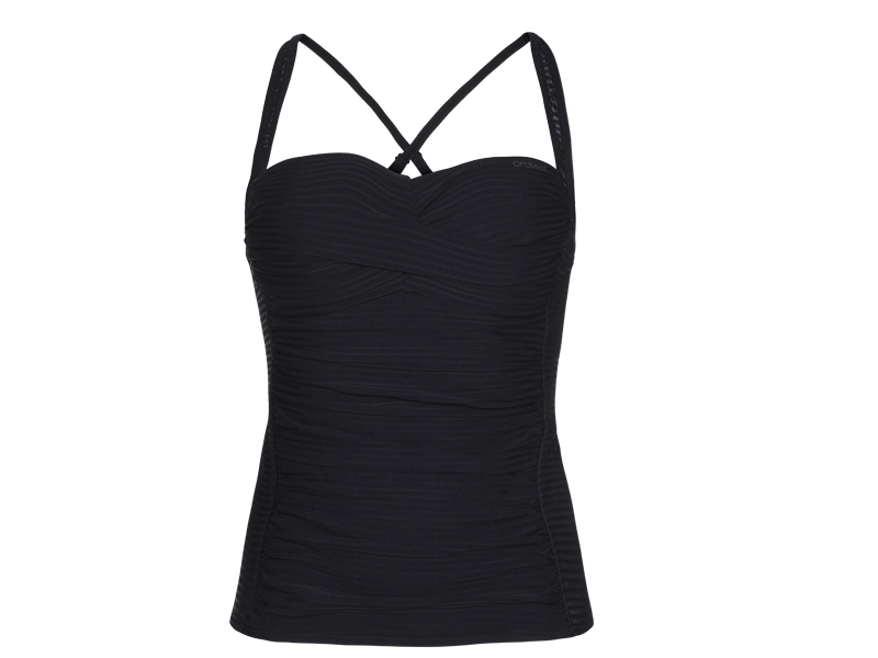 Protest Tankini top black