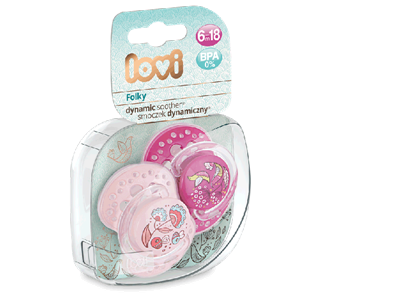 lovi folky baby girl speentjes 2 stuks 3-6m/6-18m Kopen