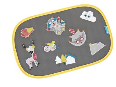 Badabulle 2 zonneschermen + leuke stickers Kopen
