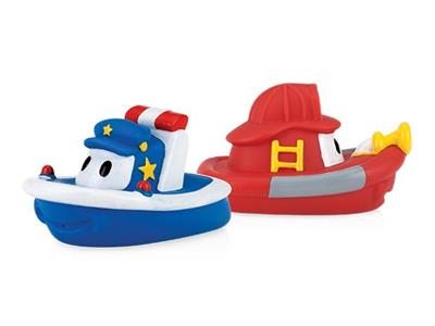 Nuby Bootje blauw/rood Kopen