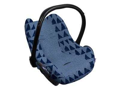 dooky dooky design seat cover blue tribal Kopen