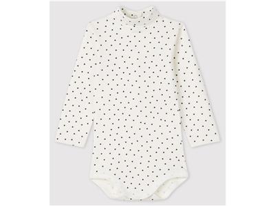 Petit bateau Col body wit met hartjes Kopen