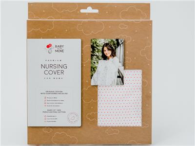 babyonthemove Borstvoedings doek Coral Polkas Kopen