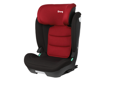 Ding DING - CAR SEAT - GR 2/3 - ISOFIX - 100-150CM - ARON - RED Kopen