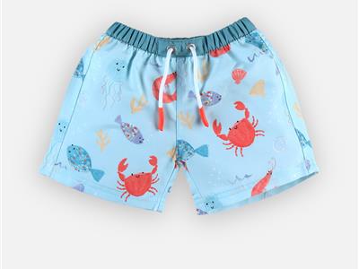 archimede Zwemshort/pamper crevettes bleu Kopen