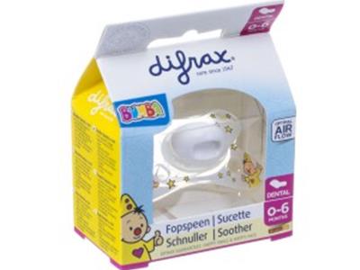 Difrax bumba tut doorschijnend 0-6m dental Kopen