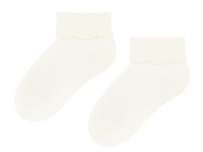 steven sokken sokken ecru wit met kant Kopen