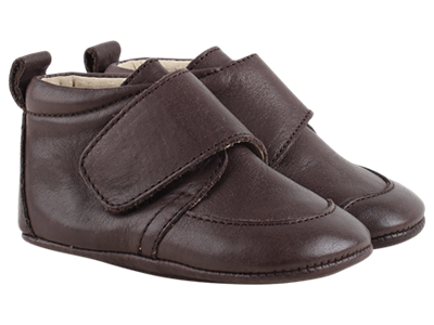 Enfant Baby leather schoentjes bruin Kopen