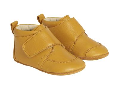 Enfant Baby leather schoentjes oker geel Kopen