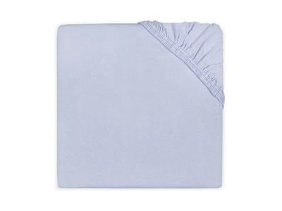 Jollein hoeslaken baby blauw 75x95 voor boxmatras Kopen