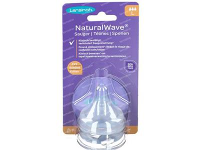 Lansinoh Natural wave vervangspeentjes L 2 stuks Kopen