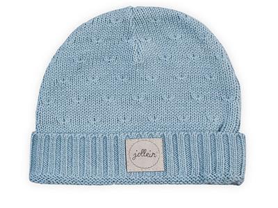 Jollein Muts Soft knit soft blue Kopen