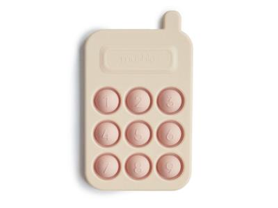 Mushie Phone press toy Blush Kopen