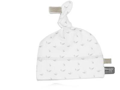 Snooz baby new born muts white/grey Kopen