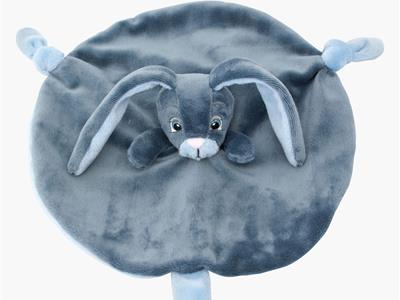 MYTEDDY Knuffeldoekje konijn blauw Kopen
