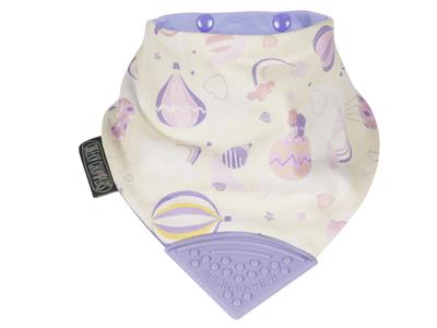 Cheeky chompers Nekslab met bijtring purple Kopen