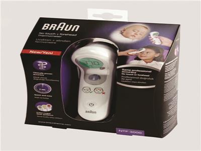 Braun Voorhoofdsthermometer zonder huidcontact  NFT-3000 = TERUG OP VOORRAAD ! Kopen
