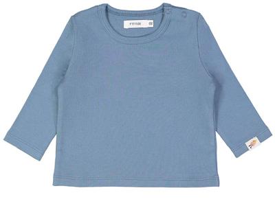 P`tit Filou T-Shirt rib grijs-blauw Kopen