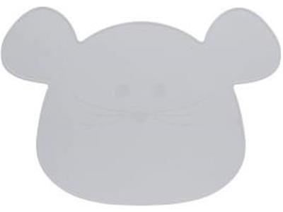 Lassig siliconen placemat mouse grijs Kopen