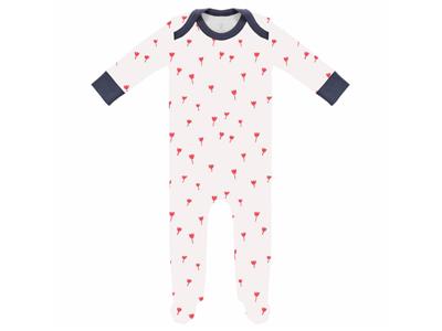 Fresk Pyjama met voet  Tulip red Kopen