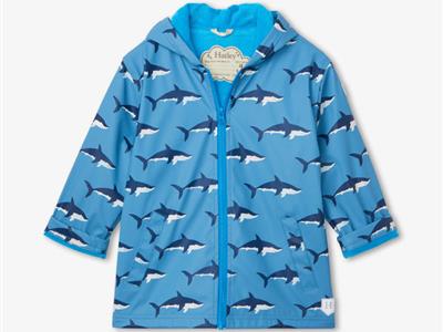 Hatley kids Regenjas Haaien blauw baby Kopen