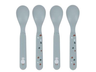 Lassig Lepel set 4stuks farmer sheep bleu Kopen