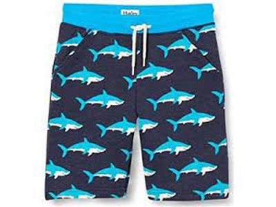 Hatley kids Short met haaien in badstof 3-10jaar Kopen