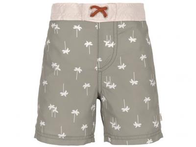 Lassig Zwempamper board short palms olive Kopen