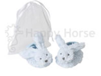 Happy horse konijnen slofjes blauw Kopen
