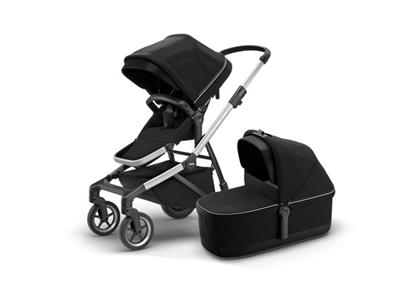 Thule Thule Sleek Infant Stroller Bundle 3in1 silver/black Kopen