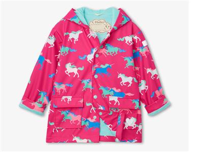 Hatley kids Regenjas unicorn pink Kopen